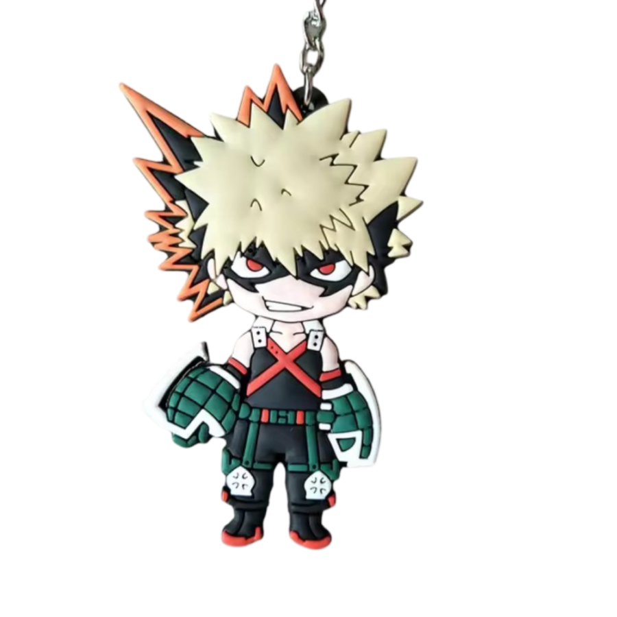 Anime My Hero Academia Katsuki Bakugo Keychain