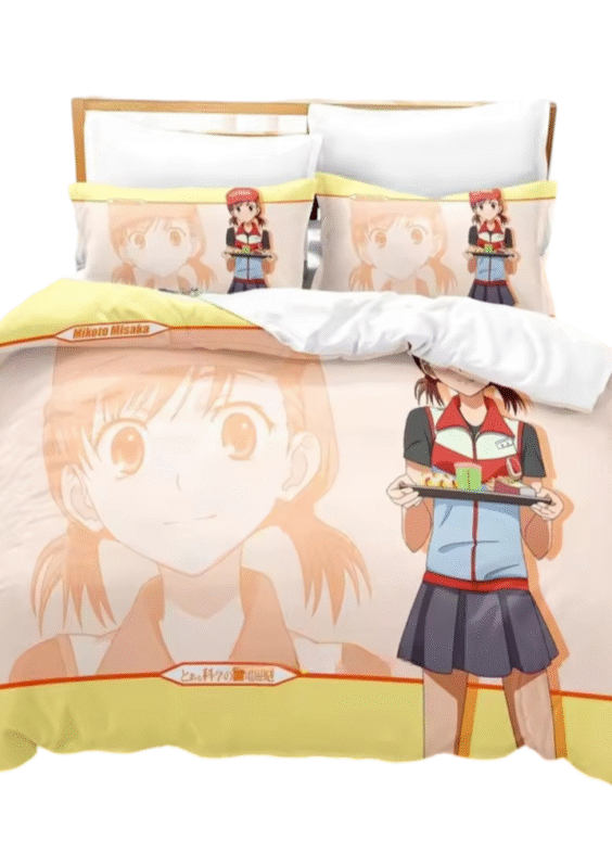 Anime A Certain Magical Index Misaka Mikoto Bedding Set