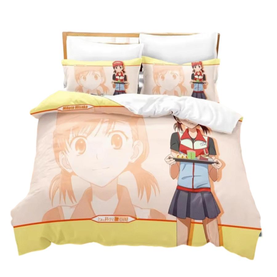 Anime A Certain Magical Index Misaka Mikoto Bedding Set Anime A Certain Magical Index Misaka Mikoto Bedding Set