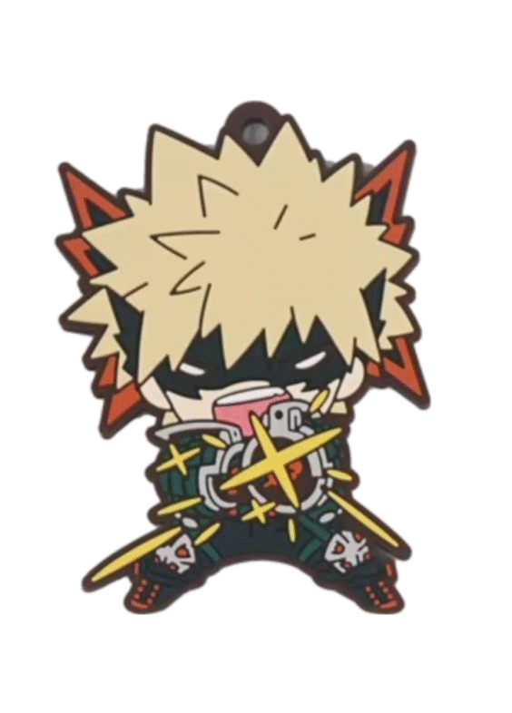 Anime My Hero Academia Bakugou Katsuki Keychain