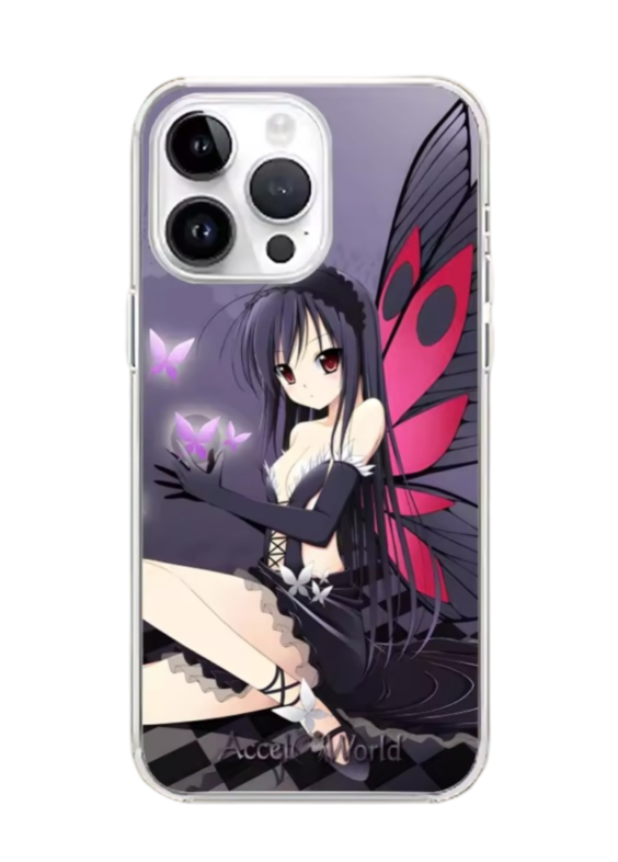Accel World Anime Kuroyukihime Mobile Phone Case For iPhone