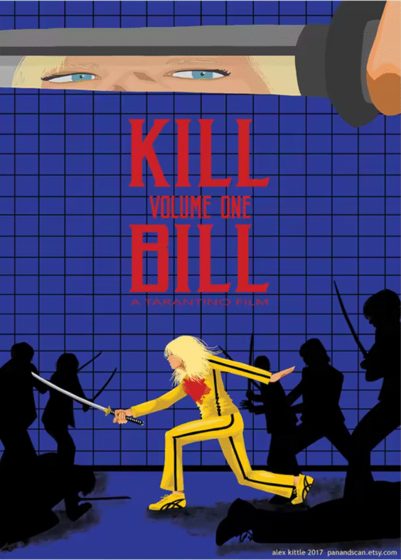 Anime Kill Bill: Volume 1 Canvas Poster Painting Wall Art