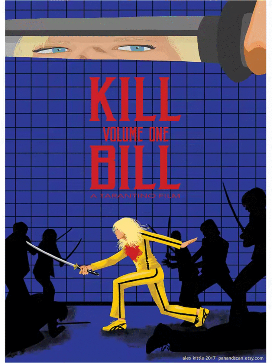 Anime Kill Bill: Volume 1 Canvas Poster Painting Wall Art Anime Kill Bill: Volume 1 Canvas Poster Painting Wall Art