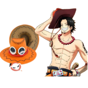Anime One Piece Portgas D. Ace Hats