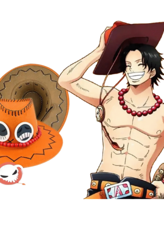 Anime One Piece Portgas D. Ace Hats