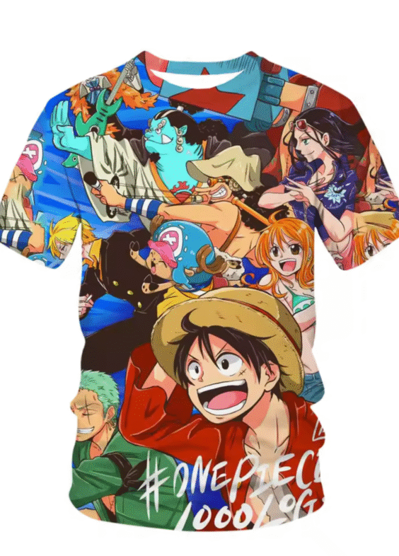 Anime One Piece Character Children T-Shirt