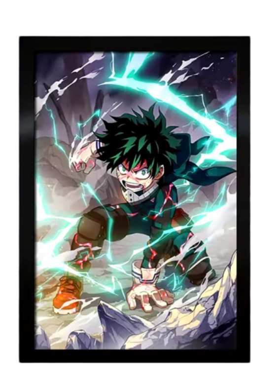 My Hero Academia Anime Izuku Midoriya Painting Wall Decor