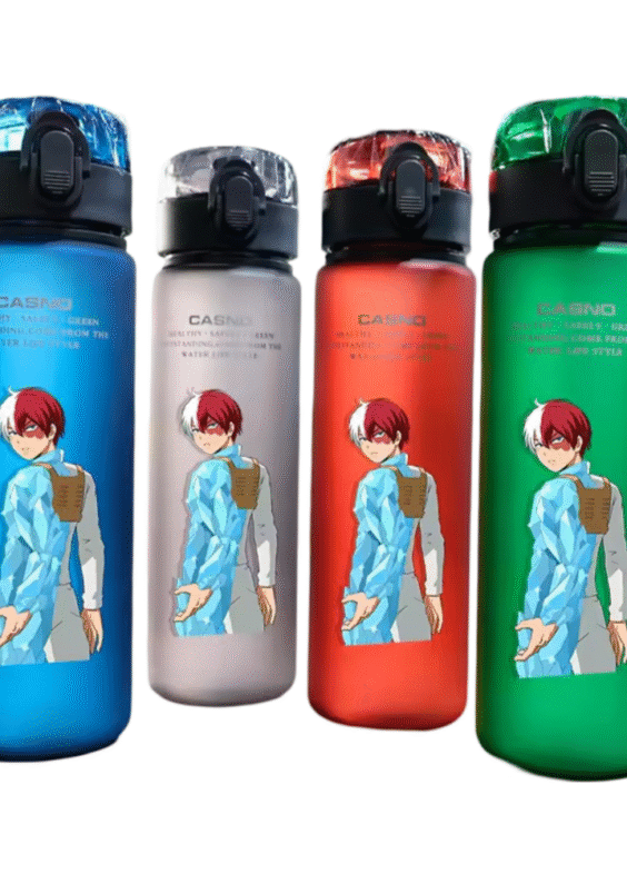 Anime My Hero Academia Shoto Todoroki Large Capacity Water Bottle