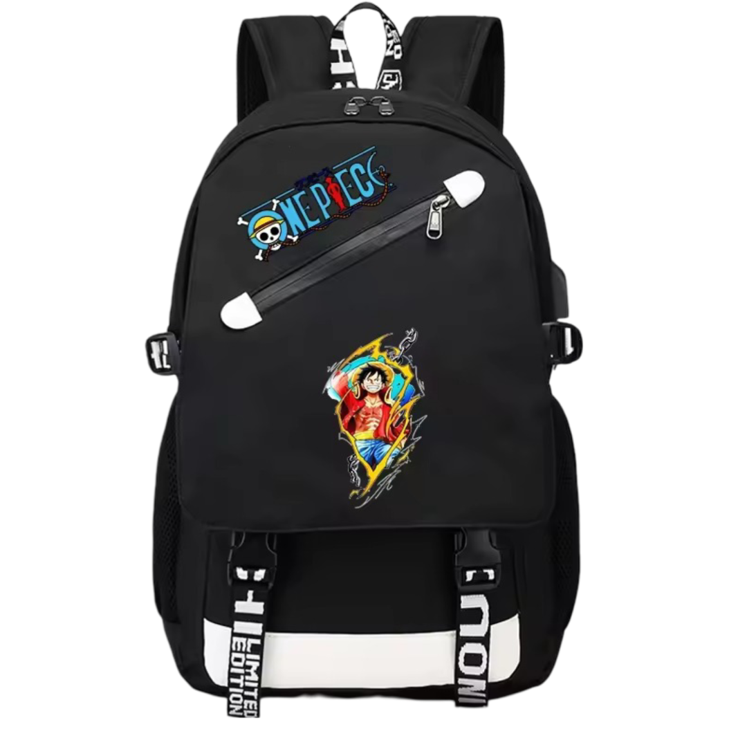 One Piece Anime Luffy Backpack For Students One Piece Anime Luffy Backpack For Students