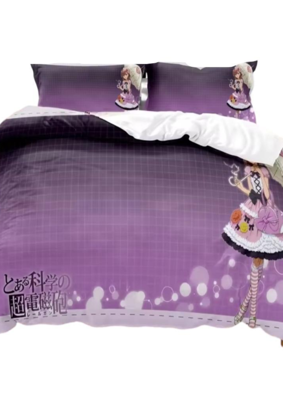 Anime A Certain Magical Index Print Bedding Set