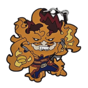 My Hero Academia Anime Endeavor Rubber Keychain