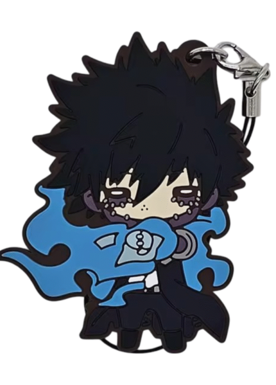 My Hero Academia Anime Dabi Rubber Keychain