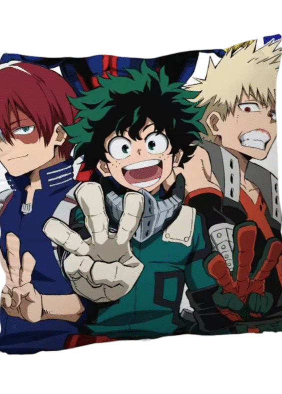 Anime My Hero Academia Izuku Midoriya And Friends Pillowcase