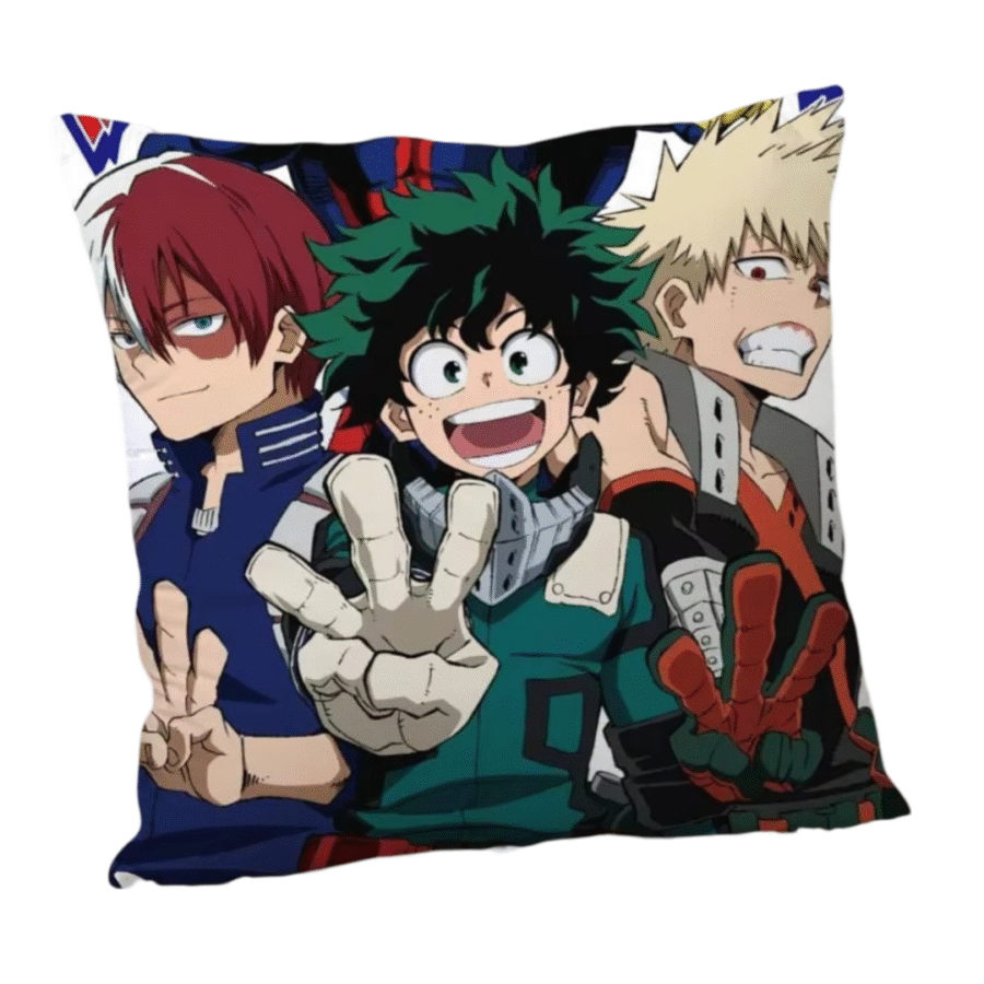 Anime My Hero Academia Izuku Midoriya And Friends Pillowcase Anime My Hero Academia Izuku Midoriya And Friends Pillowcase