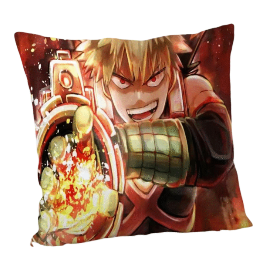 Anime My Hero Academia Katsuki Bakugo Pillowcase Anime My Hero Academia Katsuki Bakugo Pillowcase
