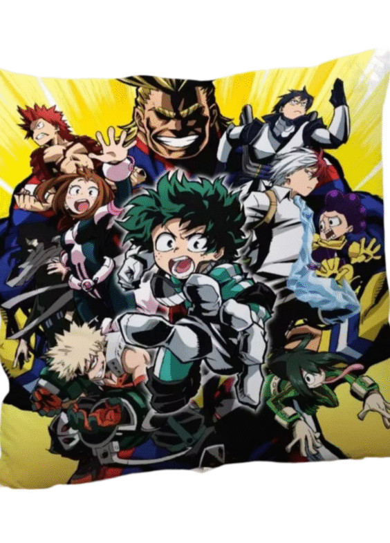 Anime My Hero Academia Character Printed Pillowcase