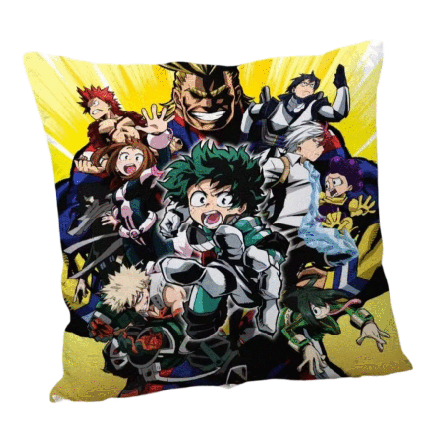 Anime My Hero Academia Character Printed Pillowcase Anime My Hero Academia Character Printed Pillowcase