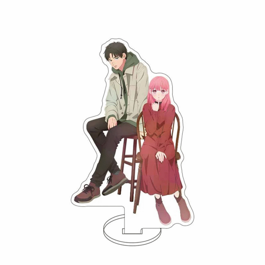 15cm Anime A Sign of Affection Oushi Ashioki And Yuki Itose Acrylic Stand 15cm Anime A Sign of Affection Oushi Ashioki And Yuki Itose Acrylic Stand