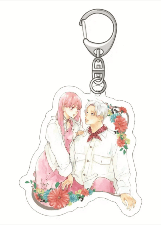 A Sign of Affection Anime Yubisaki To Renren Acrylic Keychain