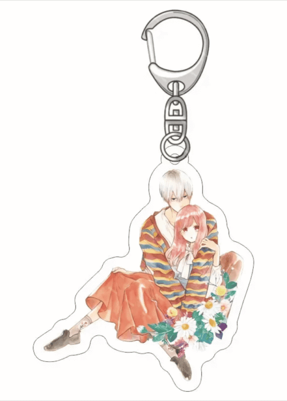 Anime A Sign of Affection Yubisaki To Renren Acrylic Keychain