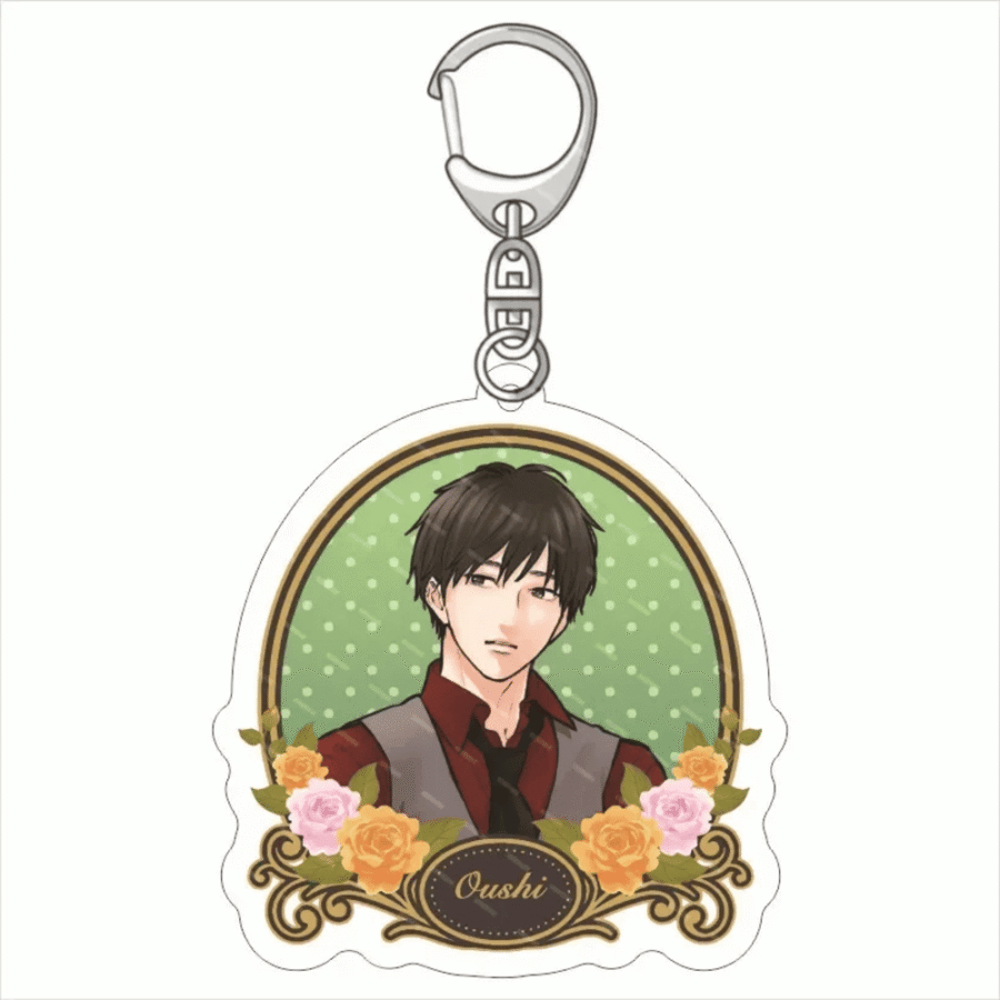 Anime A Sign of Affection Oushi Ashioki Acrylic Keychain Anime A Sign of Affection Oushi Ashioki Acrylic Keychain