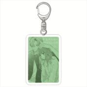 Anime A Sign of Affection Yubisaki To Renren Green Acrylic Keychain