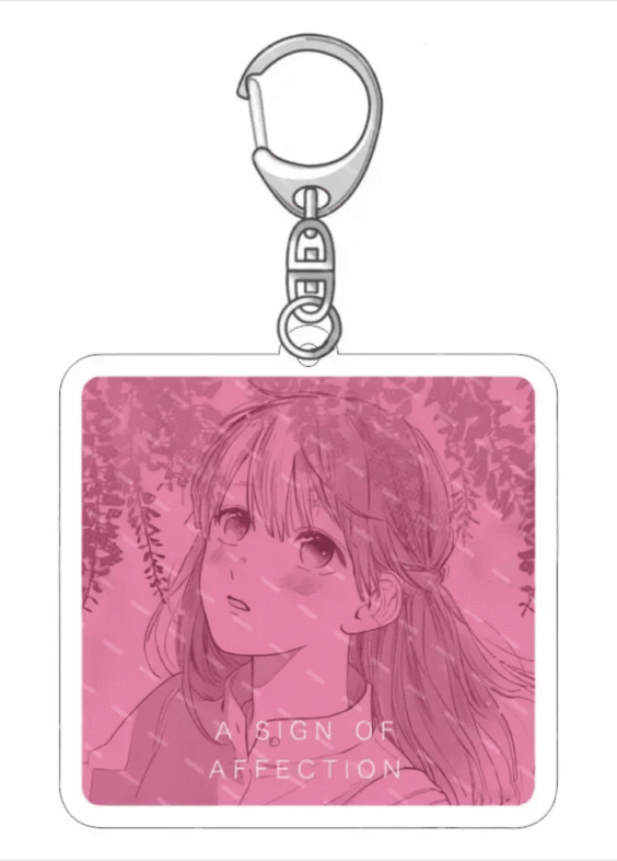 A Sign of Affection Anime Yuki Itose Acrylic Keychain