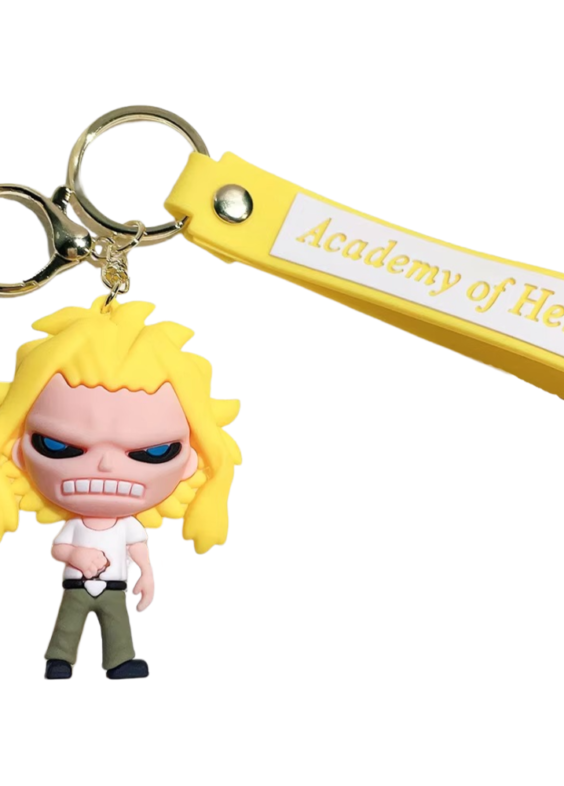 Anime My Hero Academia All Might Skinny Keychain Pendant