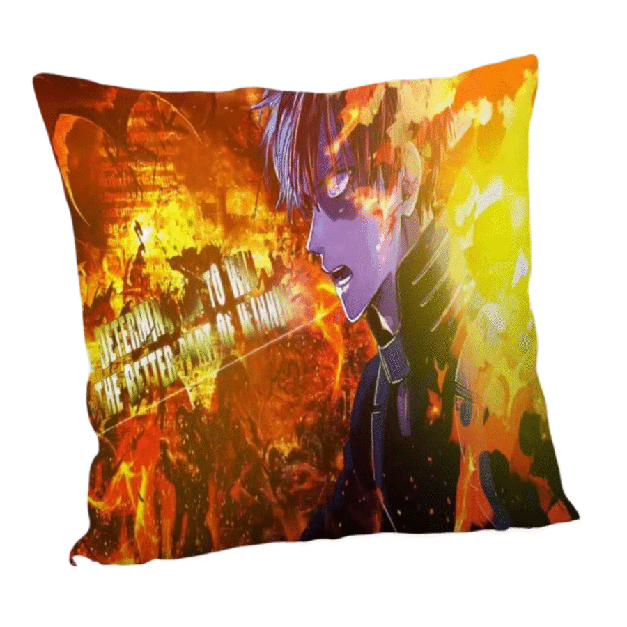 Anime My Hero Academia Shoto Todoroki Pillowcase Anime My Hero Academia Shoto Todoroki Pillowcase
