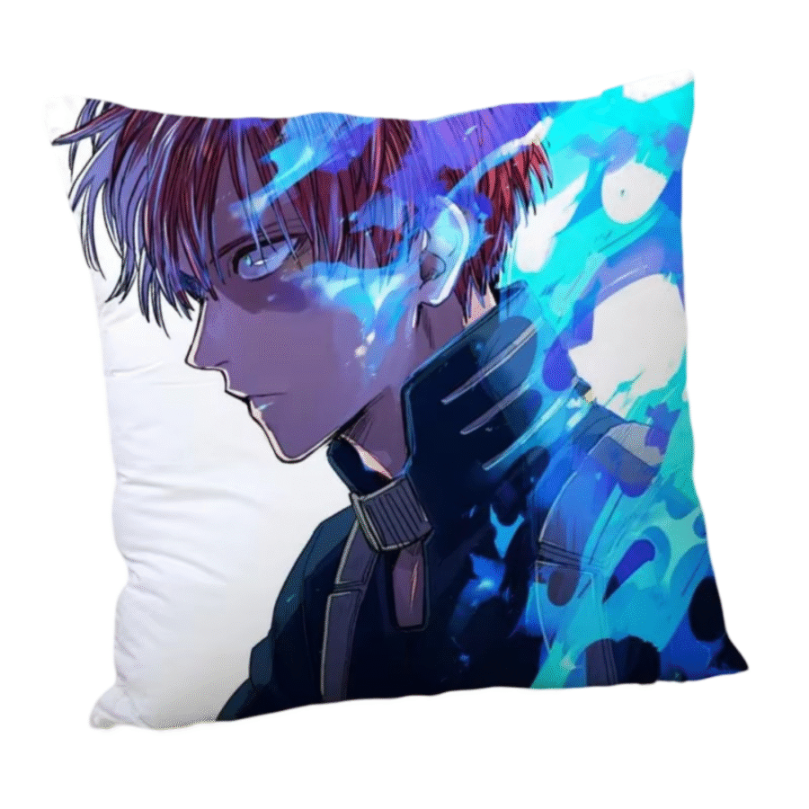 Anime My Hero Academia Shoto Todoroki White Pillowcase Anime My Hero Academia Shoto Todoroki White Pillowcase
