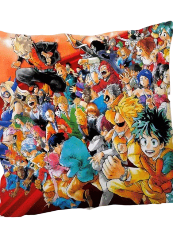 My Hero Academia Character Printed Anime Pillowcase