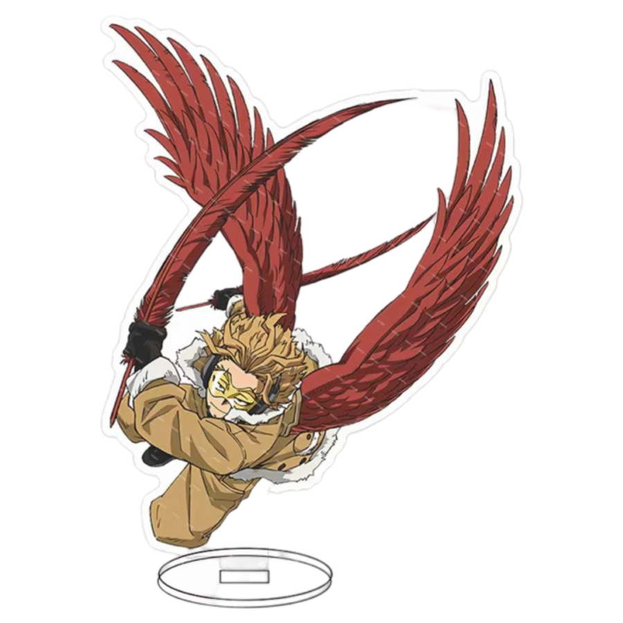 15cm Anime My Hero Academia Hawks Acrylic Stand 15cm Anime My Hero Academia Hawks Acrylic Stand