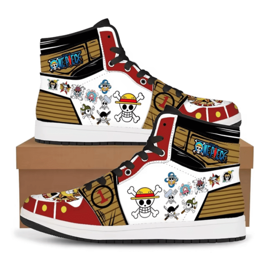 Anime One Piece Skull Casual Shoes For Men Anime One Piece Skull Casual Shoes For Men