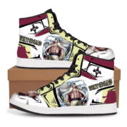 Anime One Piece Whitebeard Edward Newgate Casual Shoes For Men