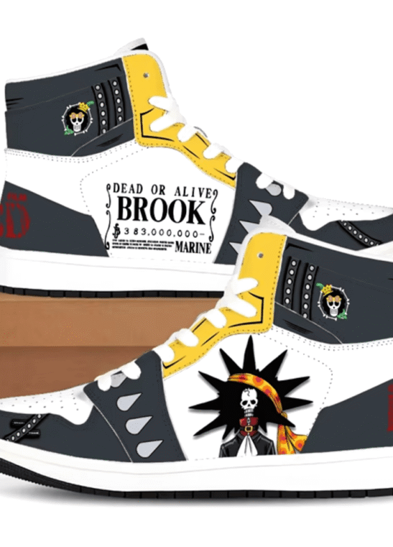 One Piece Anime Dead Or Alive Brook Casual Shoes For Women