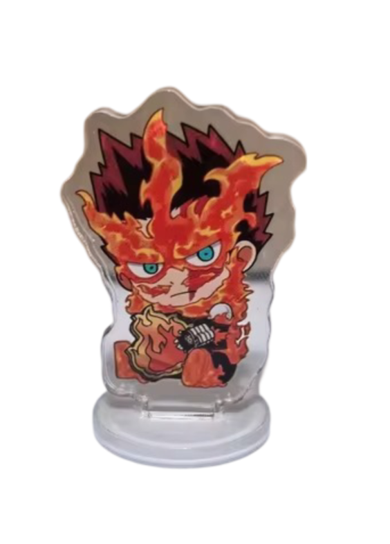 5cm Anime My Hero Academia Endeavor Mini Acrylic Stand