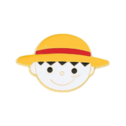 Anime One Piece Monkey D. Luffy Head Enamel Pin