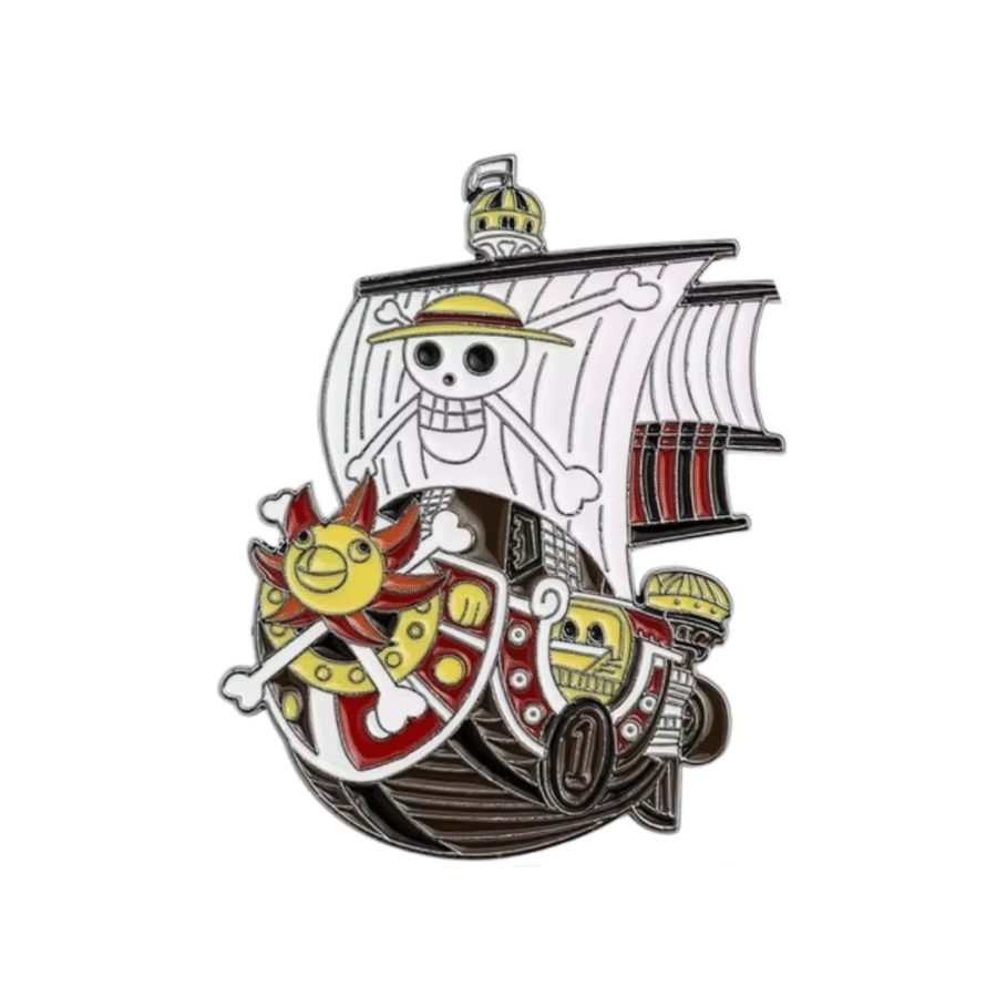Anime One Piece Thousand Sunny Enamel Pin Anime One Piece Thousand Sunny Enamel Pin