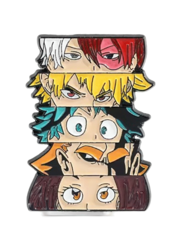 Anime One Piece Character Enamel Pin