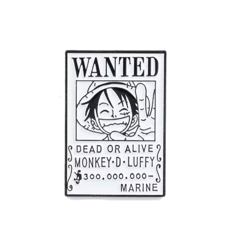 Anime One Piece Dead Or Alive Luffy Enamel Pin Anime One Piece Dead Or Alive Luffy Enamel Pin