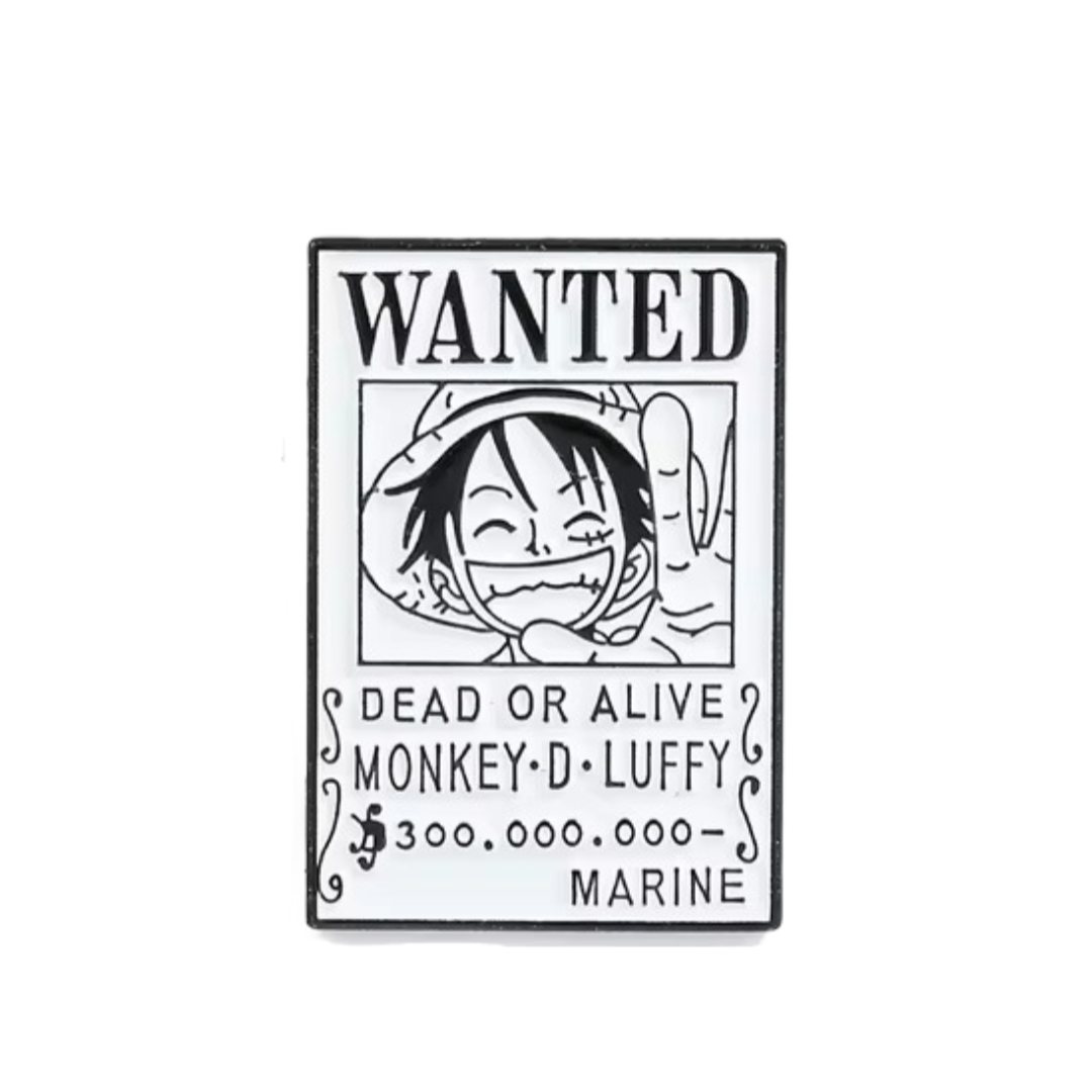 Anime One Piece Dead Or Alive Luffy Enamel Pin Anime One Piece Dead Or Alive Luffy Enamel Pin
