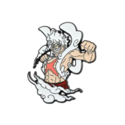 One Piece Luffy Gear 5 Anime Enamel Pin