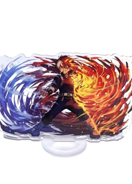 15cm Anime My Hero Academia Shoto Todoroki Acrylic Stand