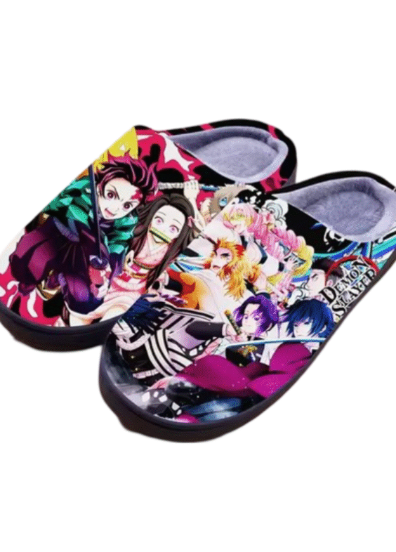 Anime Demon Slayer Character Winter Slippers