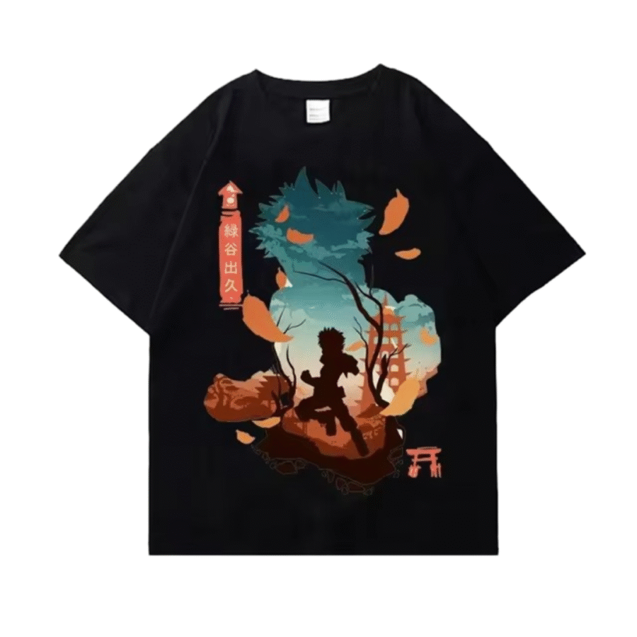 My Hero Academia Anime Izuku Midoriya T-Shirt My Hero Academia Anime Izuku Midoriya T-Shirt