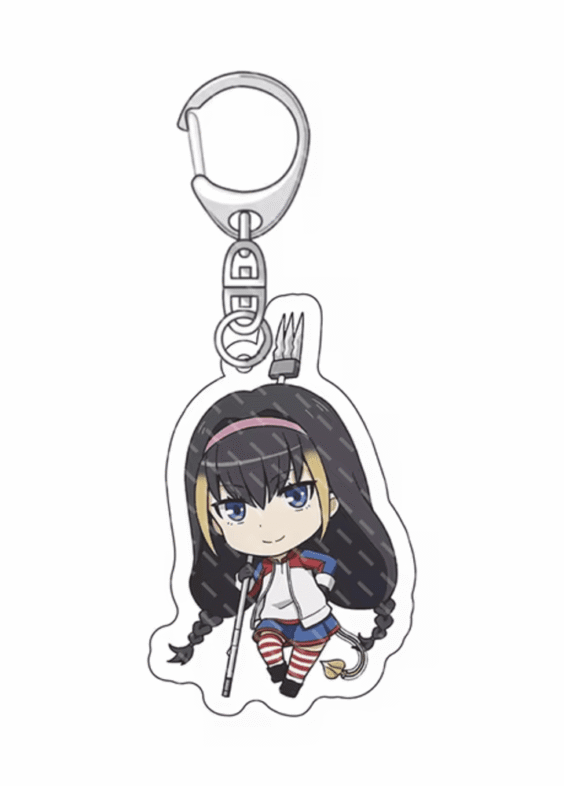 Anime A Certain Magical Index Lessar Acrylic Keychain