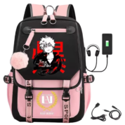 My Hero Academia Anime Katsuki Bakugo Schoolbag With USB Port