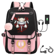 Anime My Hero Academia Himiko Toga Schoolbag With USB Port