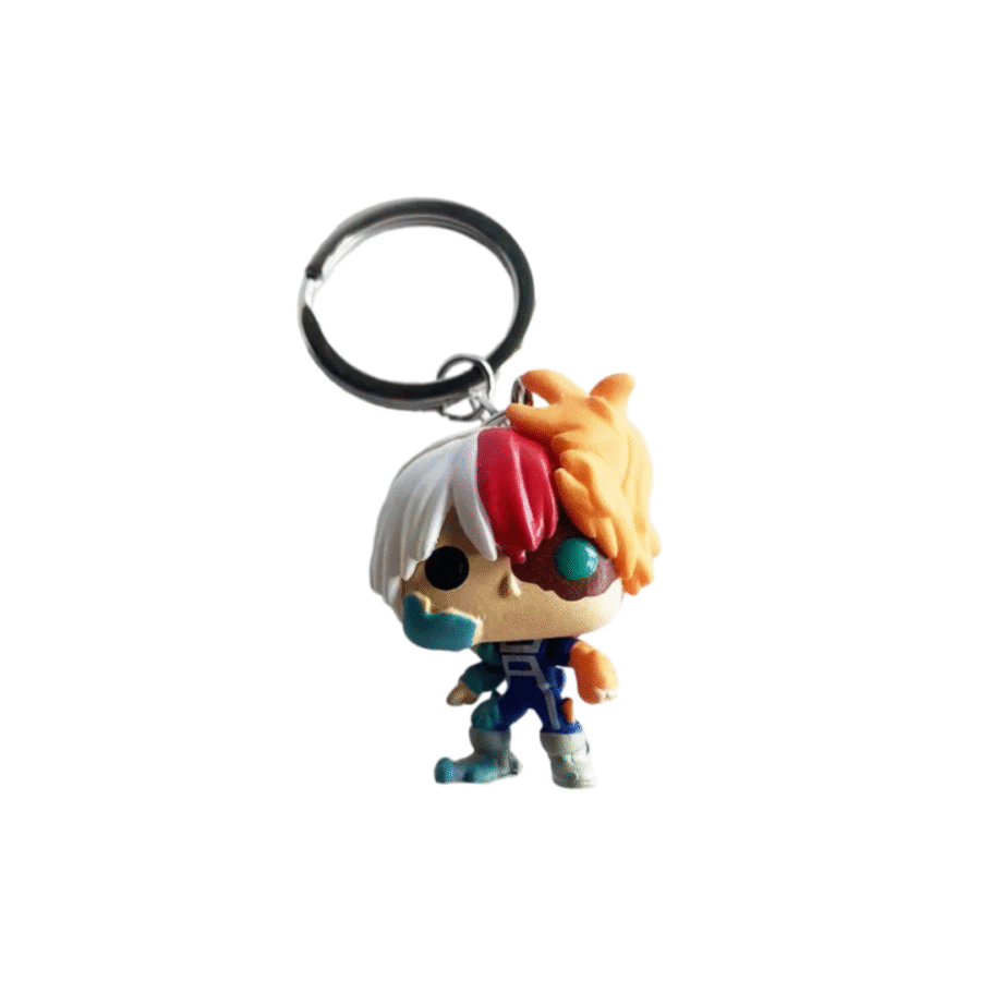 My Hero Academia Anime Shoto Todoroki Keychain My Hero Academia Anime Shoto Todoroki Keychain