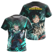 Anime My Hero Academia Izuku Midoriya 3D Printed T-Shirt